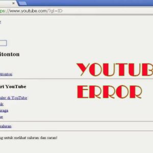 yotube error