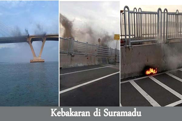 kebakaran di suramadu