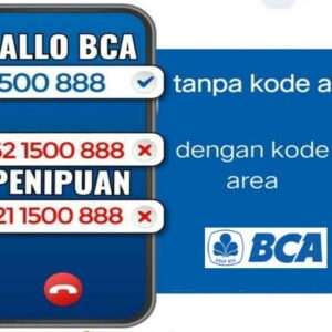 Penipuan Mengatasnamakan Bank BCA