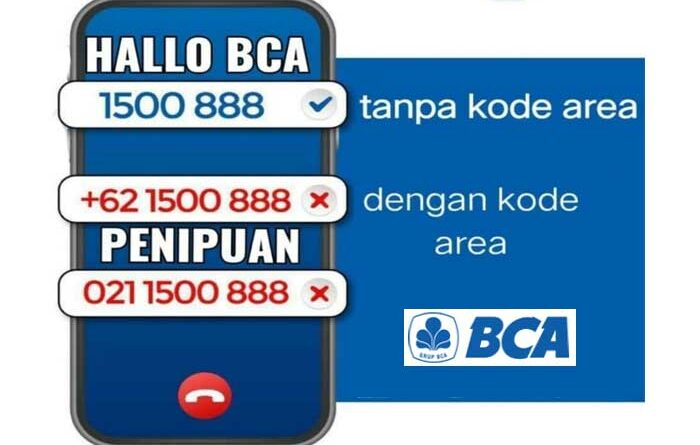 Penipuan Mengatasnamakan Bank BCA