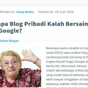 blog pribadi